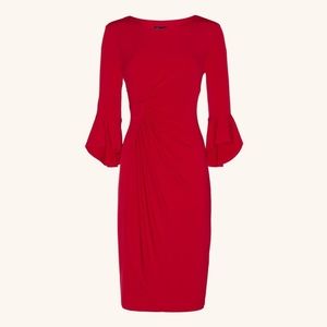 Connected apparel red dress